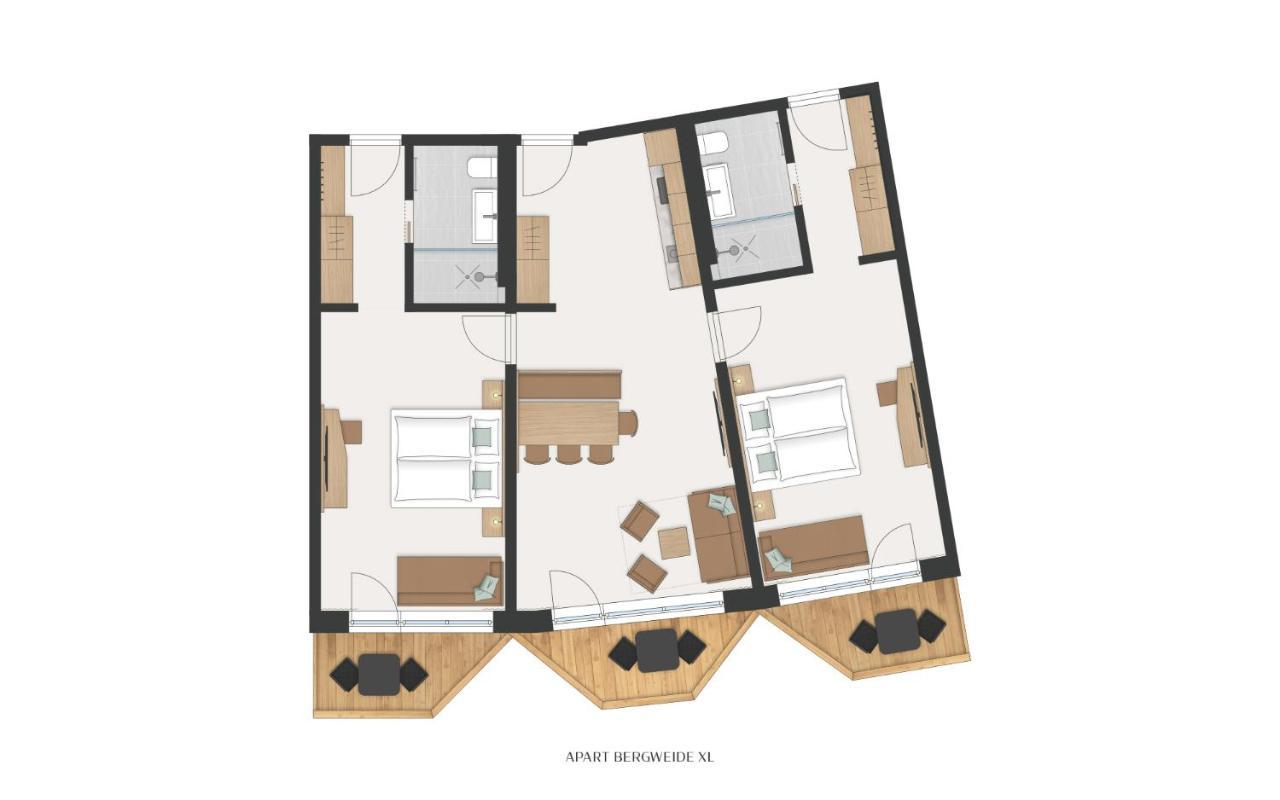 Aparthotel Hochland Gmbh เนาดาส ภายนอก รูปภาพ